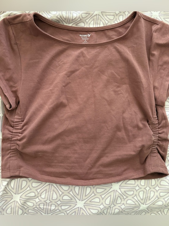 Old Navy Tops - Old Navy Women Short Sleeve Croptop Tee in Dusty Mauve